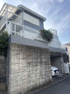 【外観】 | 戸建　藤沢市片瀬 | 現地（4月14日撮影）
