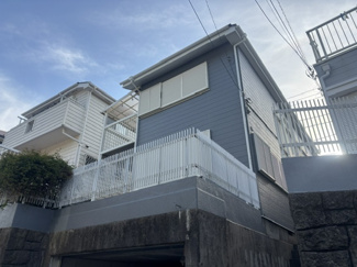 【外観】 | 戸建　藤沢市片瀬 | 現地（4月14日撮影）