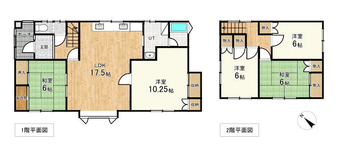 【角地の開放感】昭和エリアの利便性と、木の温もりあふれる室内が魅力の住まい