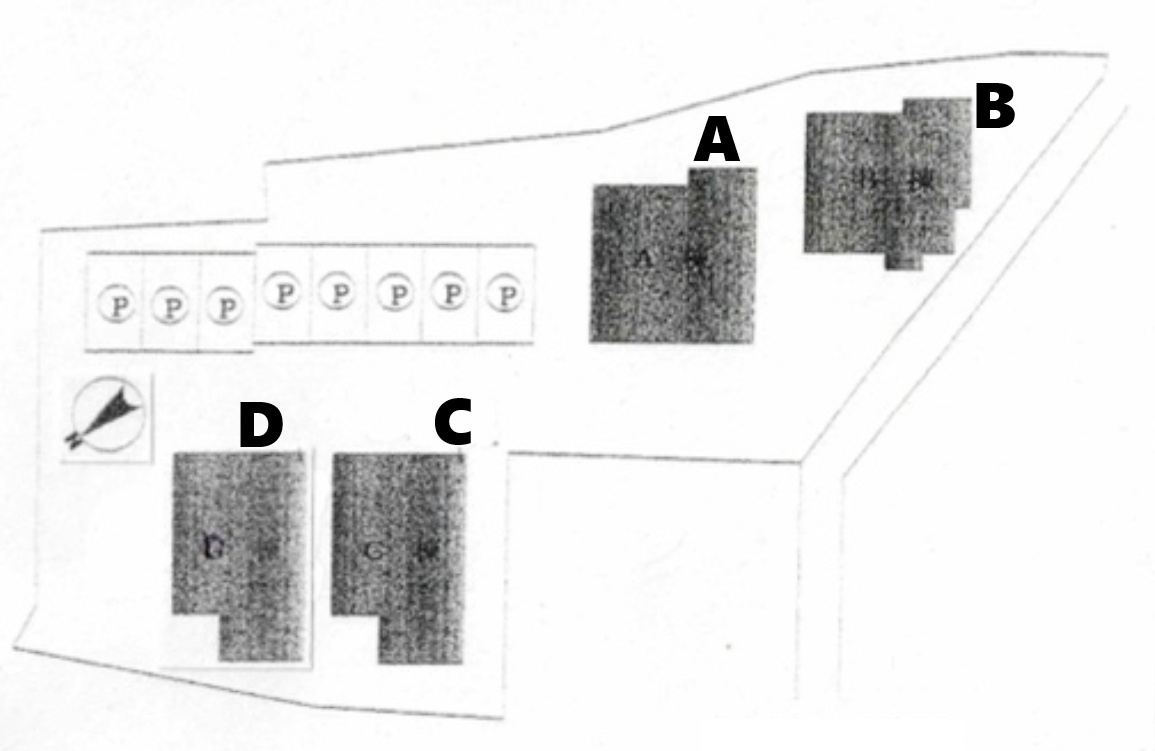 想定年間賃料354万　想定利回り9.83％　木造の区画図