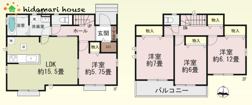 見沼区東宮下第1　新築戸建　ハートフルタウンA