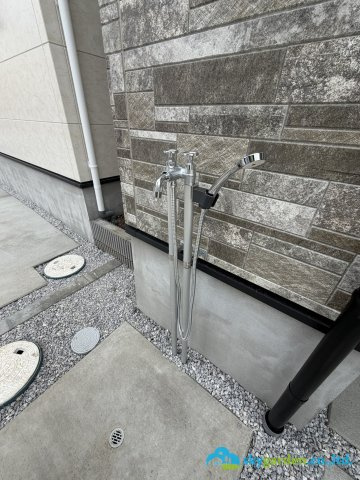 平塚市黒部丘２期　新築戸建　全２棟　１号棟の駐車場