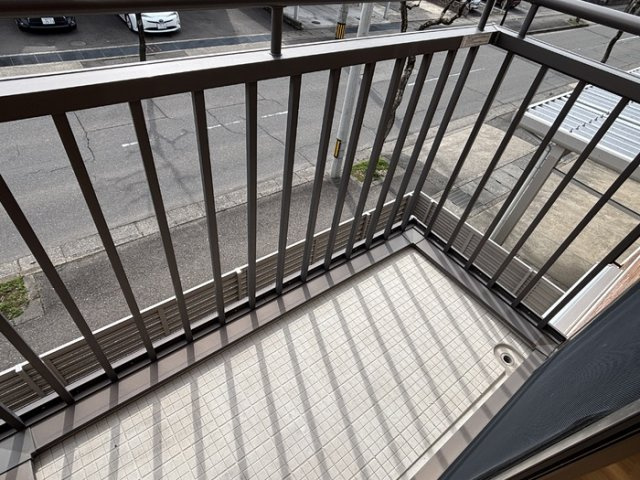 リースランドネオス春日壱番館　Ａのバルコニー