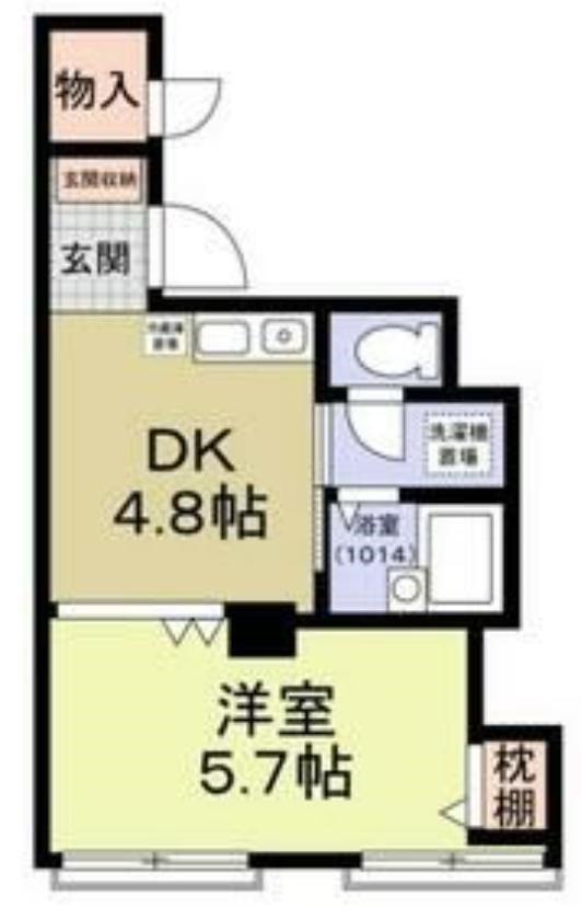イースト西代の間取り