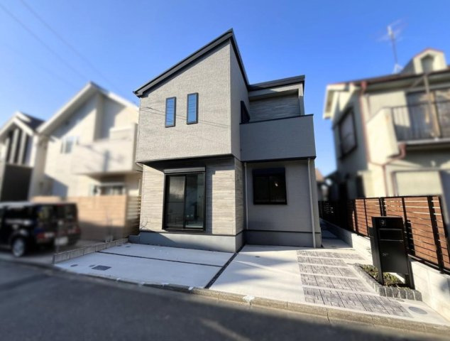 横浜市栄区中野町 新築戸建て【仲介手数料無料】カースペース2台の外観
