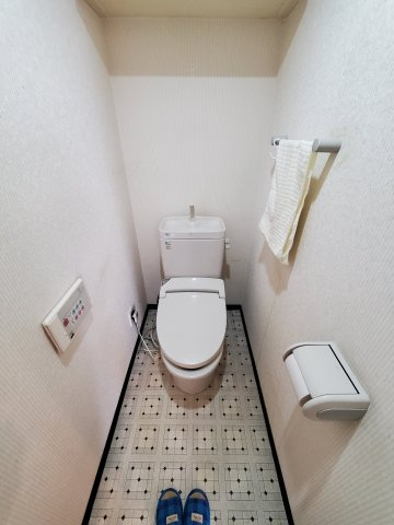 ダイアパレス吉川のトイレ|落ち着いた色調のトイレです索♪