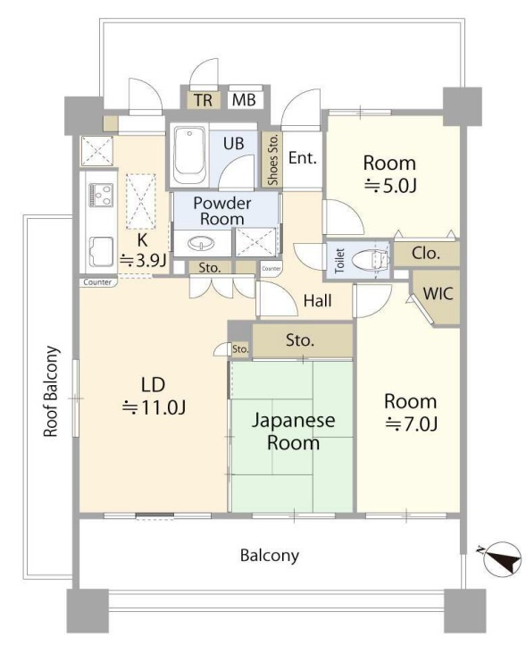 ダイアパレス吉川のその他|間取図です
