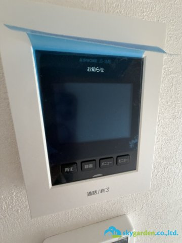 平塚市黒部丘２期　新築戸建　全２棟　2号棟の防犯設備