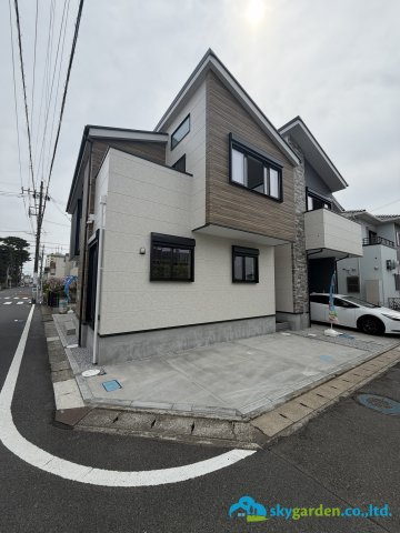 平塚市黒部丘２期　新築戸建　全２棟　2号棟の外観