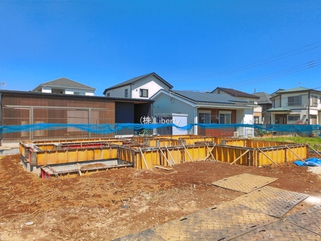 つくば市南中妻4期　新築戸建　1号棟の外観