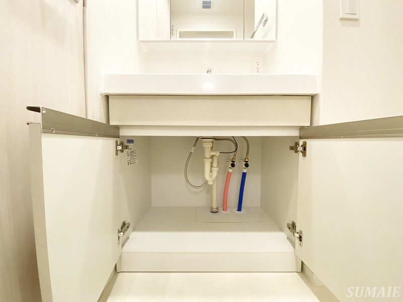 ドゥーエ尾久の収納|洗面台下収納です☆