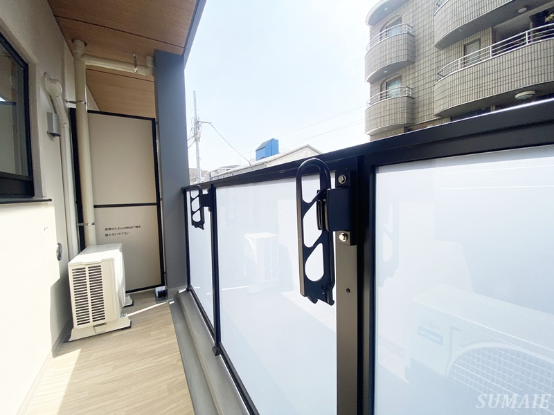 ドゥーエ尾久の設備|室外物干しスペースです☆