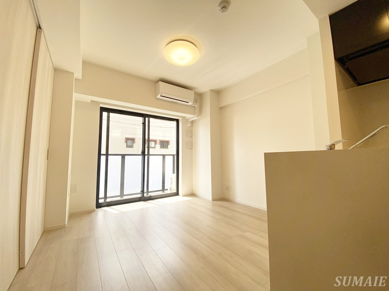 ドゥーエ尾久の居間・リビング|10帖のリビングです☆