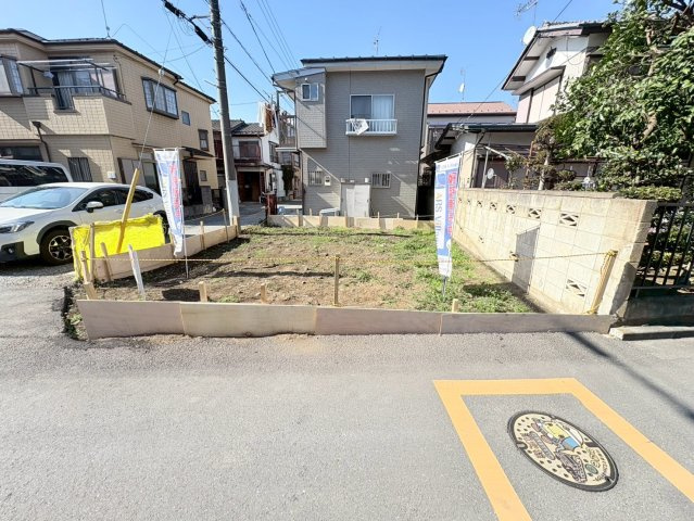 川越市寺尾　建築条件なし売地　東武東上線『上福岡駅』徒歩13分　【寺尾小学区】の外観