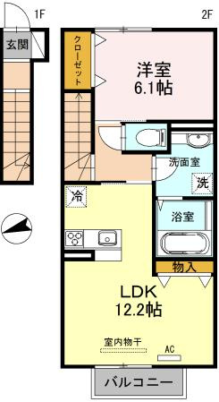 フォルティスの間取り