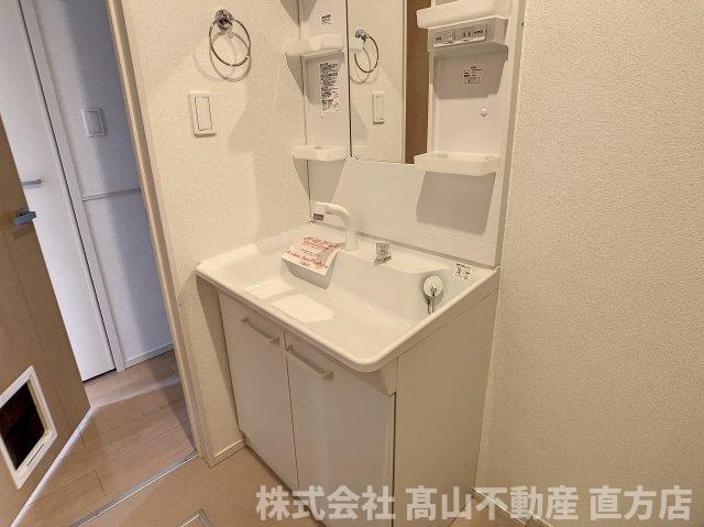 北九州市八幡西区木屋瀬２丁目のアパートの洗面所