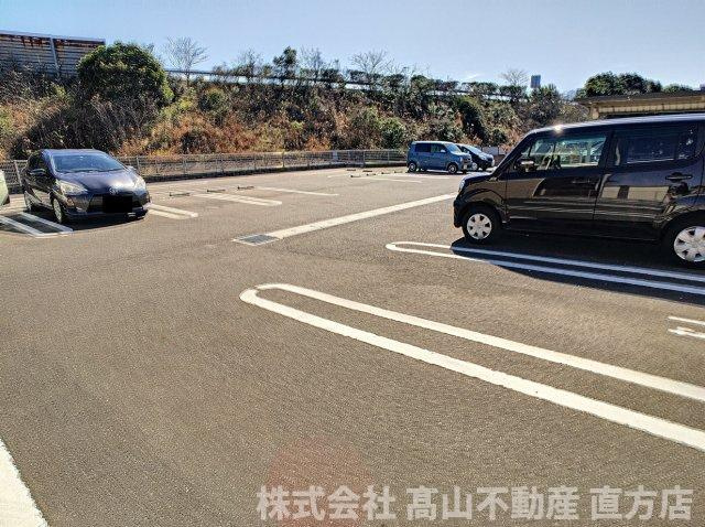 北九州市八幡西区木屋瀬２丁目のアパートの駐車場