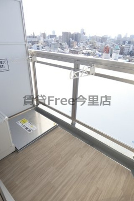 【バルコニー】 | グランカリテ大阪城EAST　仲介手数料無料
