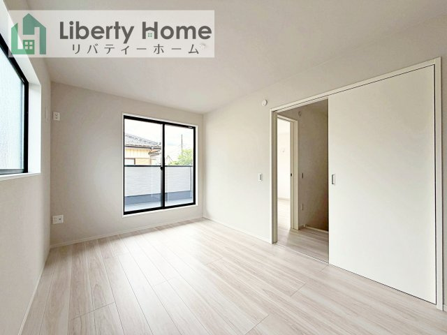 つくば市南中妻4期　新築戸建　2号棟の寝室
