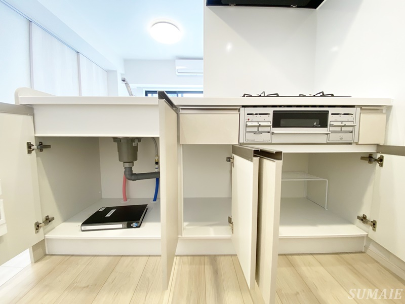 ドゥーエ尾久の収納|キッチン下収納です☆