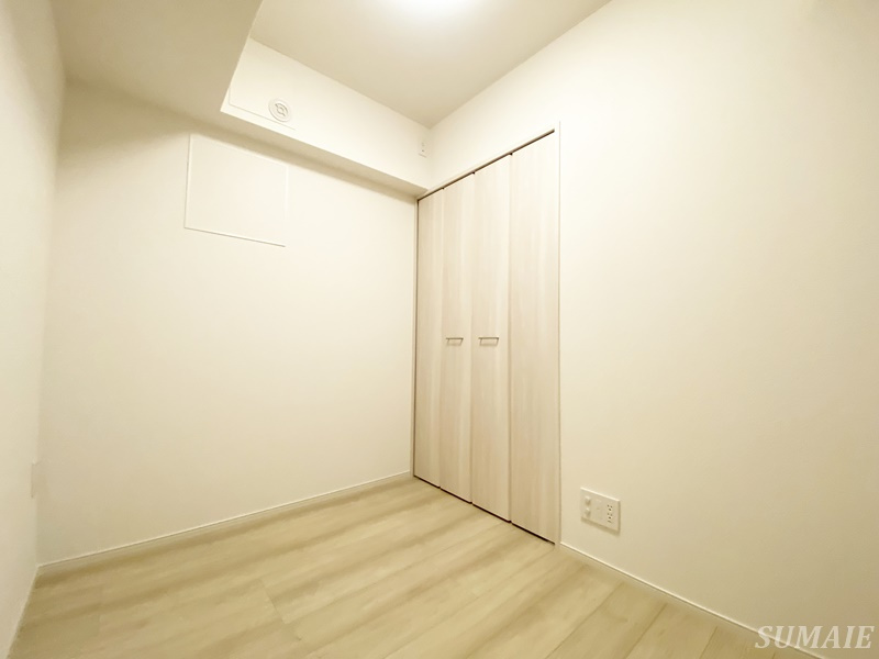 ドゥーエ尾久の寝室|別角度から見た2.9帖の寝室です☆