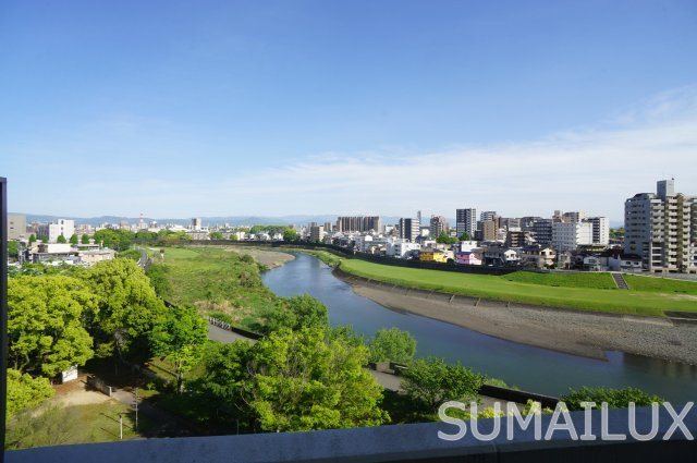熊本市中央区子飼本町の賃貸マンションの展望