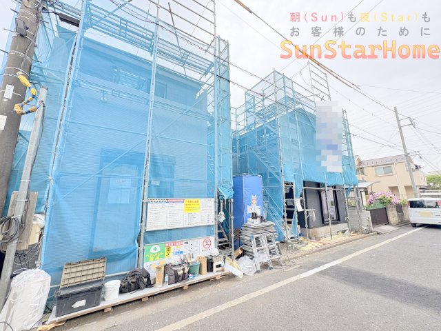 【サンスターホーム】青梅市末広町1丁目　性能評価付新築1号棟の外観