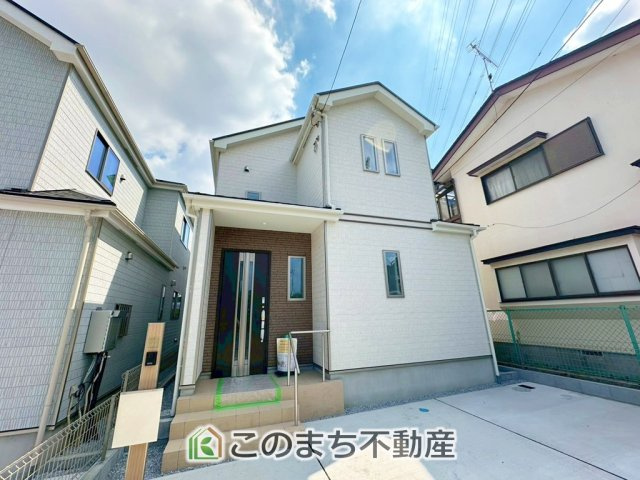 ハートフルタウン宇都宮市御幸本町4872番の外観|"建物完成につきご内覧可能です！
飽きのこないシンプルな外観と
閑静な住宅街は永住の地にピッタリです♪"
