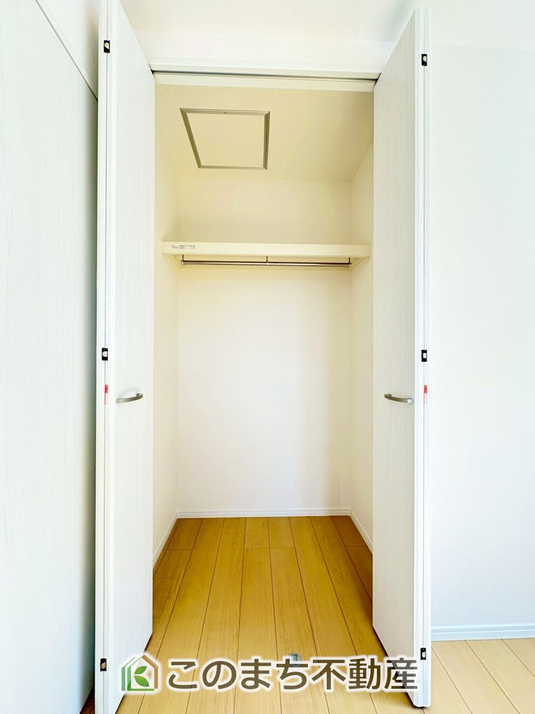 ハートフルタウン宇都宮市御幸本町4872番の収納|各居室に収納付で住みやすさにこだわっています♪
