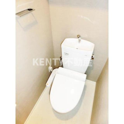 【トイレ】 | パークアクシス池上 | 清潔感のあるトイレです