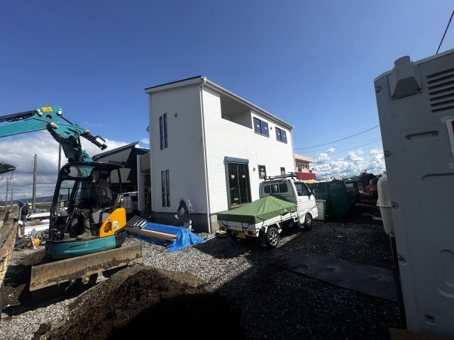 新築　前橋市女屋町第2　Livele Garden.S　2号棟　の外観|現地写真　2026年4月完成予定！類似物件のご内覧等、お気軽にお問合せください♪　							
　							
