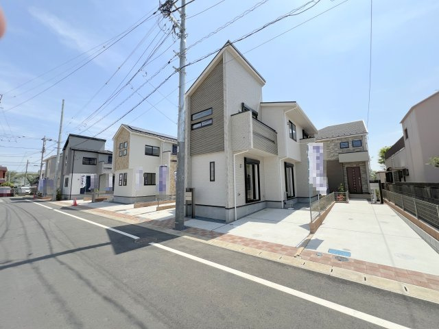 羽村市緑ヶ丘4丁目　新築戸建全9棟の外観|現地外観