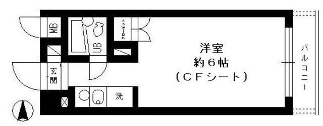 ビクセル武蔵関の間取り