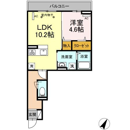 プラティアの間取り
