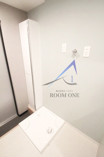 MidCUBE中台の設備|洗濯機置き場です。