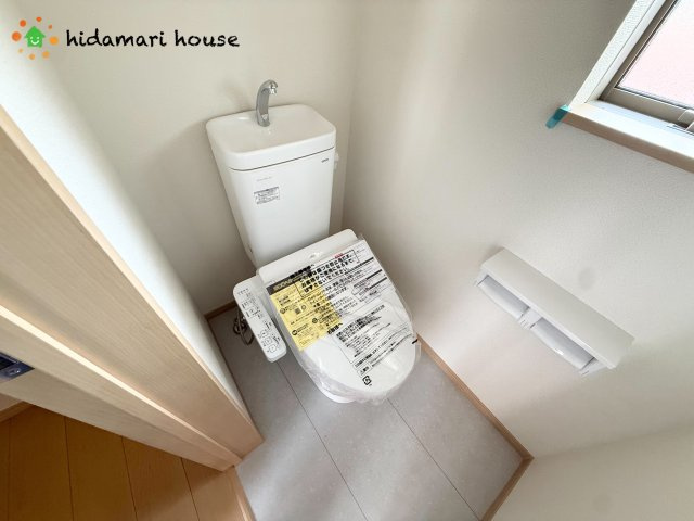上尾市緑丘第10　新築戸建　ハートフルBのトイレ