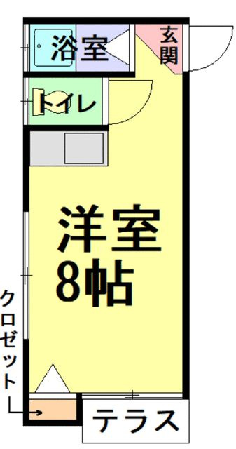 アオキコーポの間取り