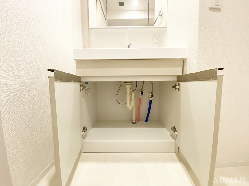 ドゥーエ尾久の収納|洗面台下収納です☆