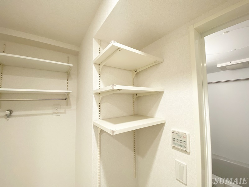 ドゥーエ尾久の収納|洗面所の収納です☆