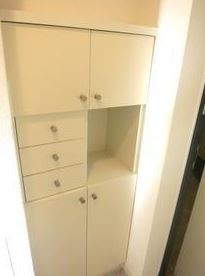 ザ・パーククロス市ヶ谷の収納|細かく分けることができて使いやすい