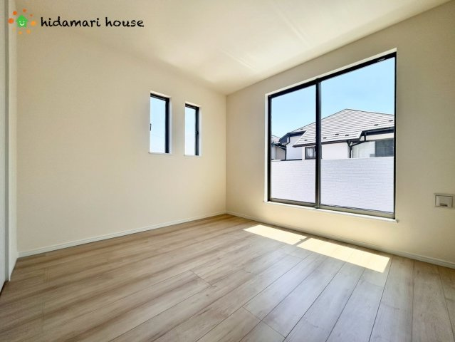 上尾市緑丘第10　新築戸建　ハートフルCの洋室|2階洋室：6.06帖