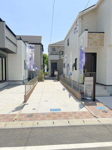 羽村市緑ヶ丘4丁目　新築戸建全9棟の駐車場|駐車スペース2台駐車可能(車種による)