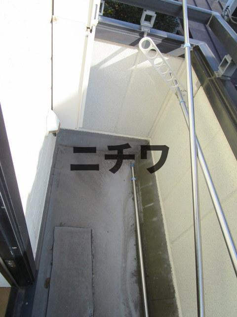 コーポ蜂須賀のバルコニー