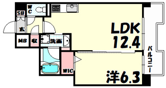 【間取り】 |  L・Isobe三宮
