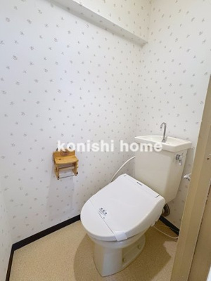 【トイレ】 | 日建プリムローズ北浦和 | 温水洗浄便座（残置）