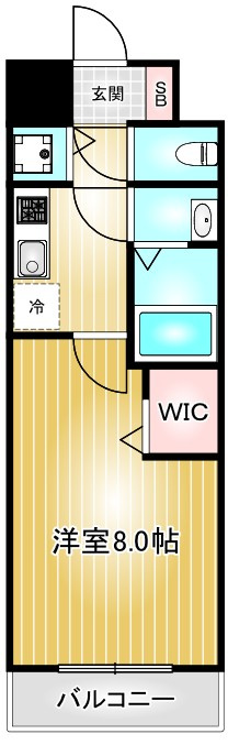 CREST TAPP名古屋山王｜名古屋市の賃貸ならMy賃貸の間取り|CREST TAPP名古屋山王