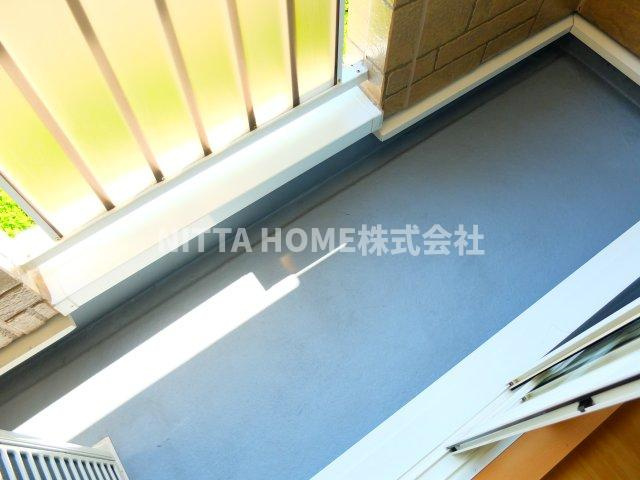 丹波市柏原町柏原のアパートのバルコニー|バルコニー付きで洗濯物も干せます＊