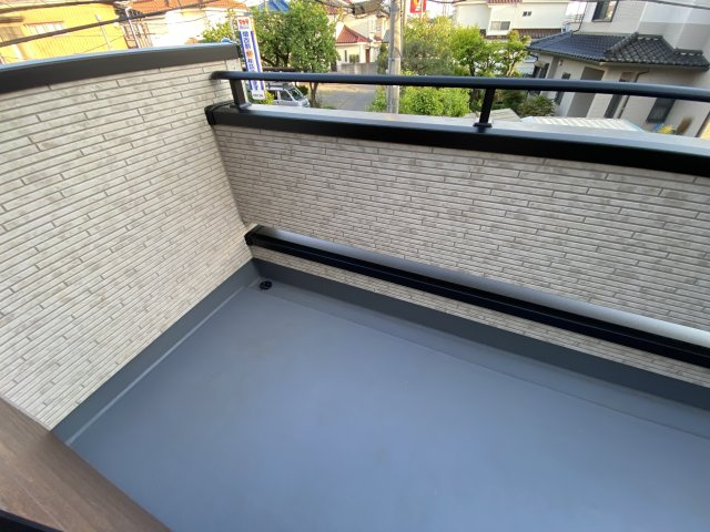 所沢市松郷のバルコニー