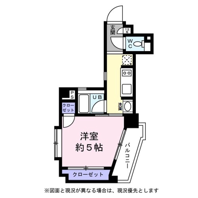 新品家具付きマンション東20(KaGood東京)の間取り|※間取りと異なる場合は現状を優先します。