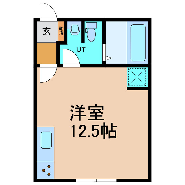 ユトリロ御影の間取り
